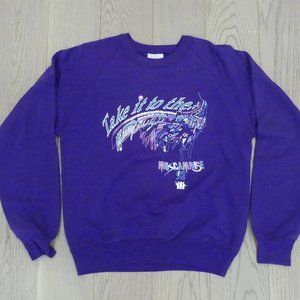 Take It To The... Music Amrose 1992 Penmans Purple Large Sweatshirt